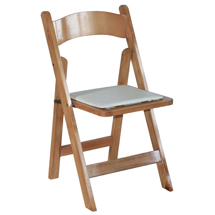 wood folding chair